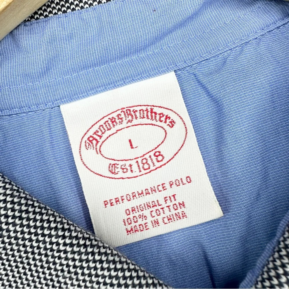 Brooks Brothers Men’s Bundle (2) Performance Cotton Polo Shirt Striped Size L - Picture 6 of 15